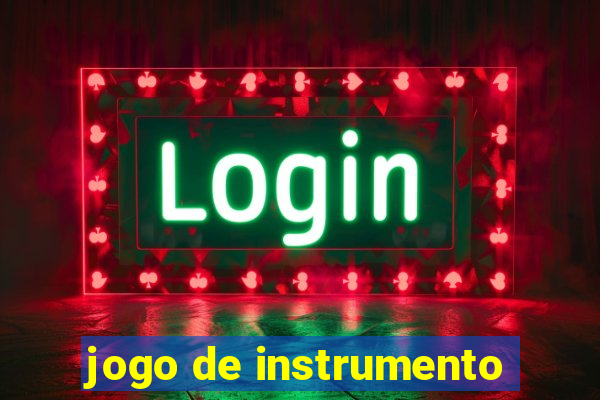 jogo de instrumento